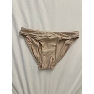 PILYQ Beige Bikini Bottoms Size Small - New without tags